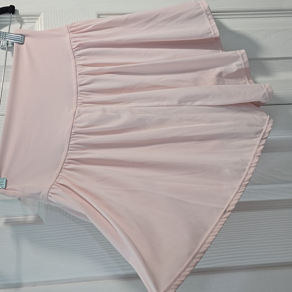 Amazon Light Pink Skirted Shorts - Picture 9 of 12
